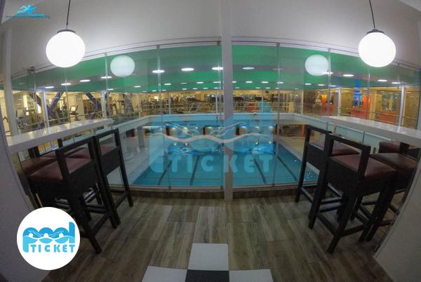 تصویر بوفه استخر باغ شاطر دربند تهران