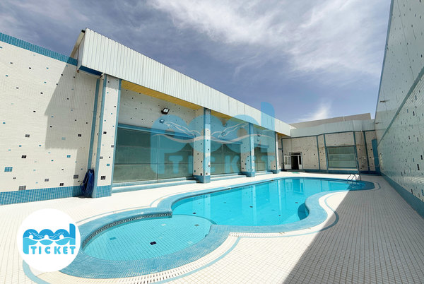 استخر روباز صبا گز برخوار اصفهان عکس