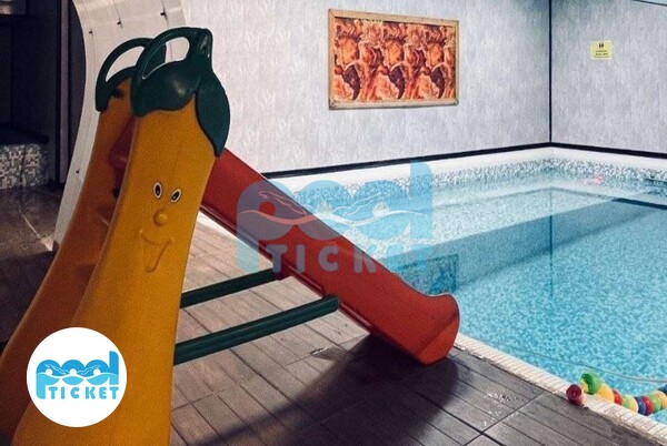 عکس سرسره کودک استخر لیان تهران