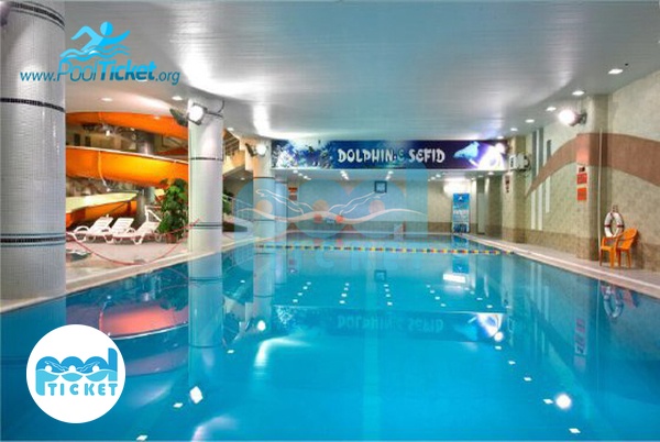 تصاویر استخر دلفین سفید تبریز