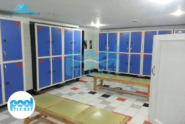 تصویر رختکن استخر ساویز کرج