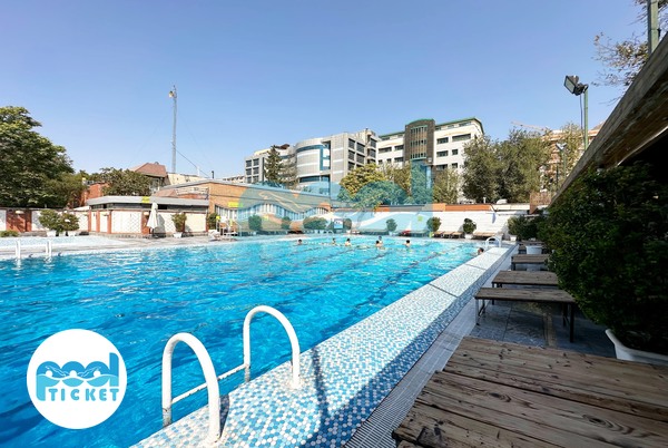 تصویر استخر روباز بلوط ولنجک(آقایان) تهران