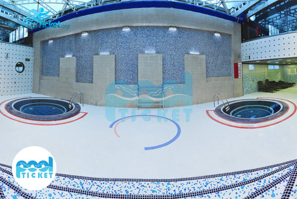 تصویر حوضچه آب‌سرد و جکوزی استخر هتل پردیسان مشهد