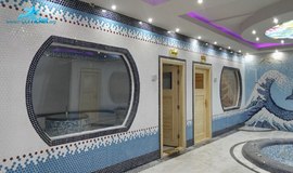 تصویر محوطه استخر آپادانا چمستان مازندران