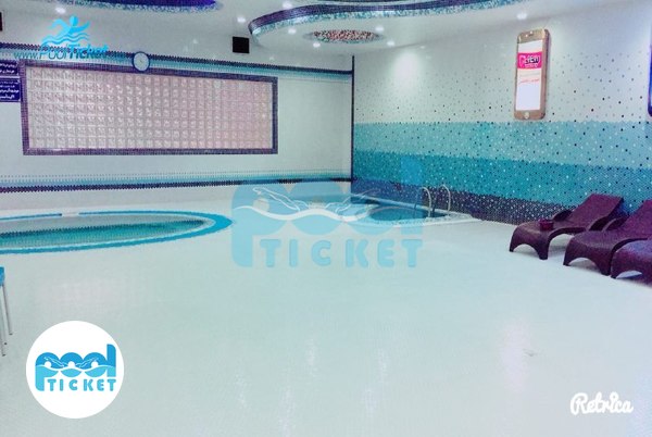 عکس محوطه جکوزی استخر دلاوران بابل مازندران