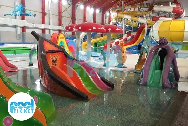 سرسره های پارک آبی پردیس بابل تصویر