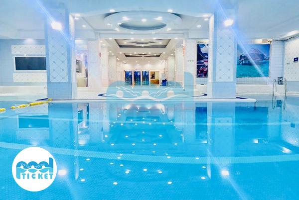 تصویر استخر گلایل سفید ستارخان تهران