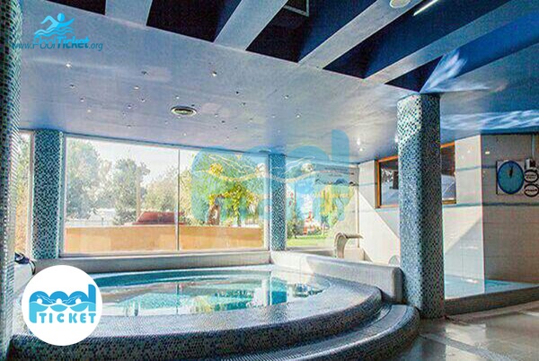 عکس جکوزی استخر چهار فصل باشگاه انقلاب تهران