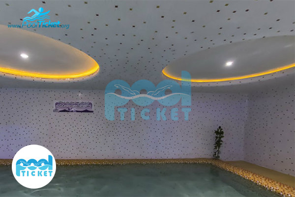 عکس جکوزی استخر قصر آبی قم