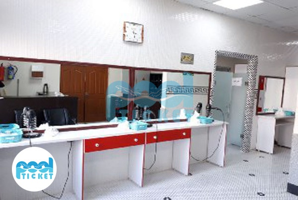 رخت‌کن استخر آزادگان تهران عکس‌ها