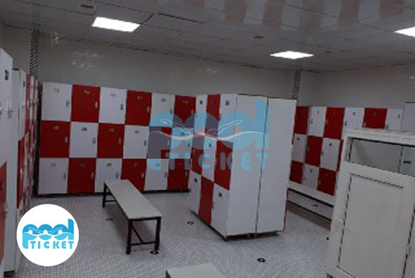 رخت‌کن استخر آزادگان تهران عکس‌