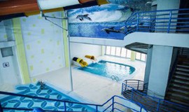 عکس استخر تالار شهر قزوین