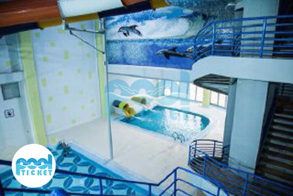 عکس استخر تالار شهر قزوین