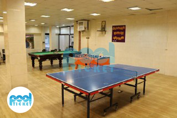 میز پینگ پونگ استخر صدف ارم تهران تصاویر