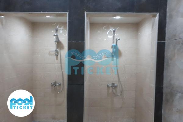 عکس دوش‌های استخر هتل پارسیس مشهد