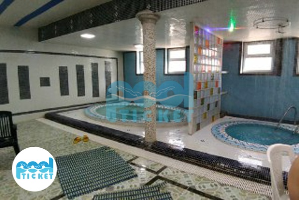 عکس جکوزی و حوضچه آب سرد استخر کارگران زنجان