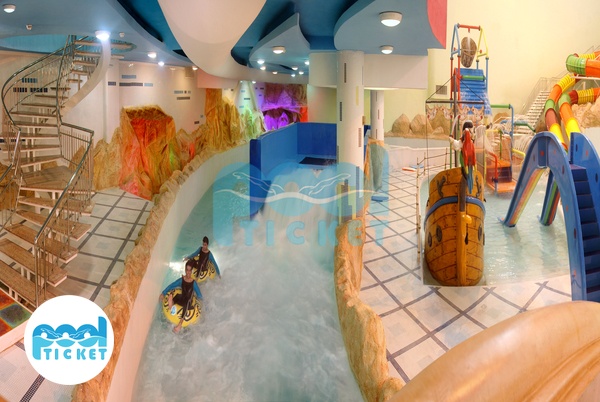 عکس رودخانه پارک آبی ایرانیان مشهد