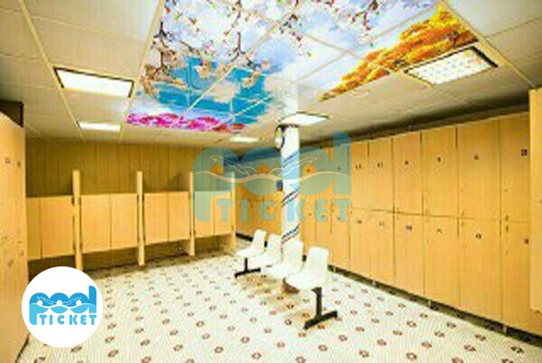 تصویر رختکن استخر سبز ولنجک تهران