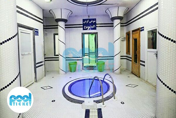 عکس حوضچه آب سرد استخر عباس جدیدی تهران