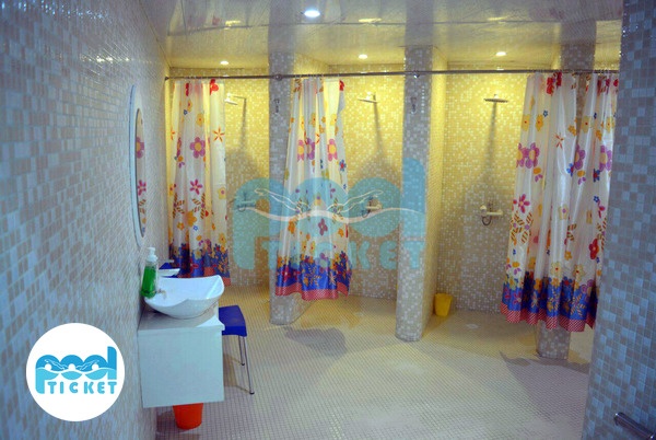 عکس سالن دوش استخر یاس پاسداران تهران