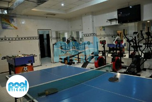  سالن بدنسازی استخر هتل آساره تهران