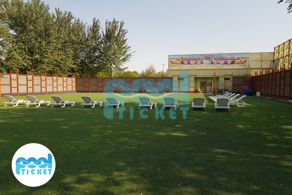 محوطه بیرونی استخر بوستان بانوان نرگس تهران عکسها