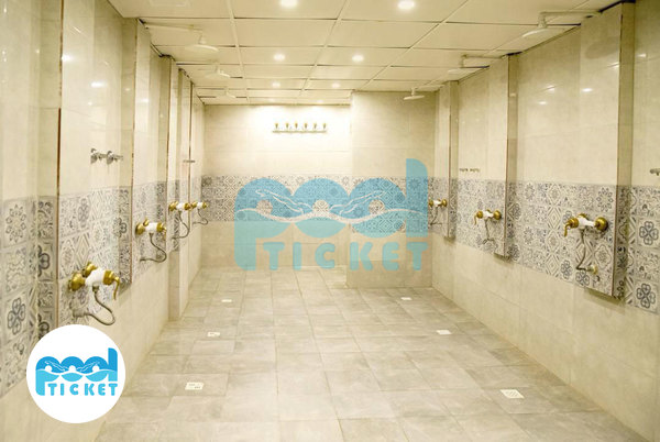 تصویر دوش های استخر موج خورشید صادقیه تهران