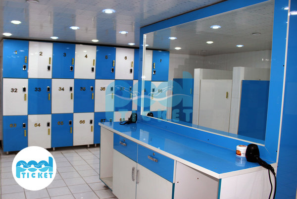 رختکن و کمد استخر حورتن تهران عکس