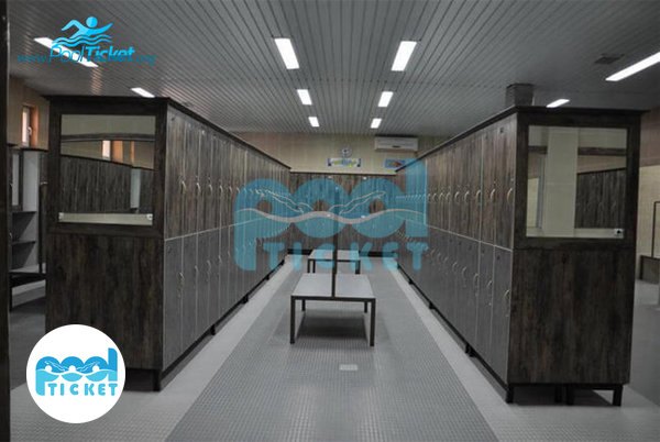 رختکن استخر پردیسان تهران عکس