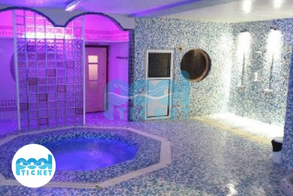 تصویر جکوزی استخر آهو تهران