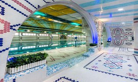 فضای استخر آستان قدس مشهد 