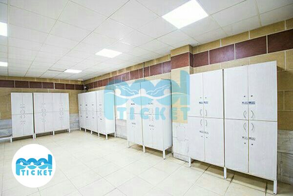 تصویر رختکن استخر زیتون میدان فتح تهران