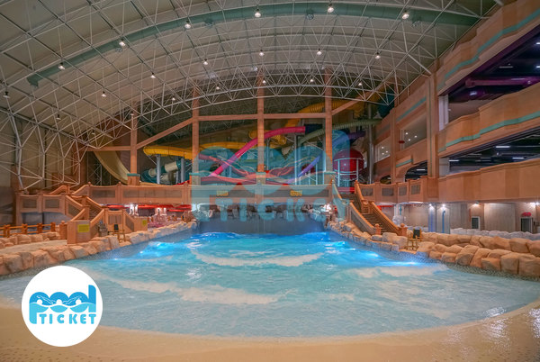 استخر موج پارک آبی سرزمین موج های آبی مشهد عکس