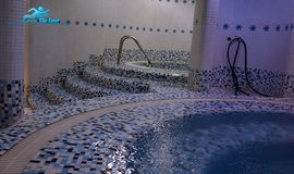 تصویر حوضچه آب سرد استخر فرهنگسرای رسانه تهران