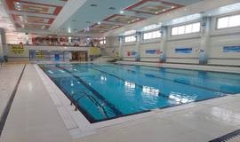 عکس استخر سرپوشیده کارگران قم 