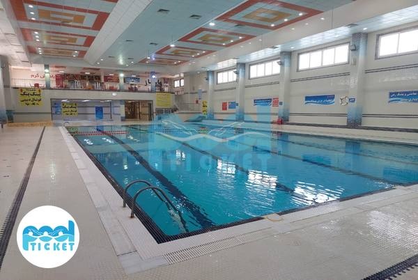 عکس استخر سرپوشیده کارگران قم 