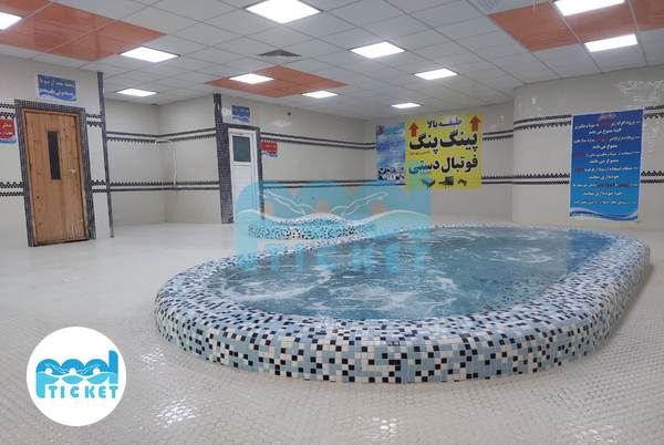 تصاویر جکوزی استخر کارگران قم
