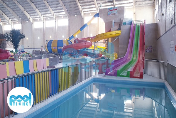 عکس محوطه پارک آبی سمنان