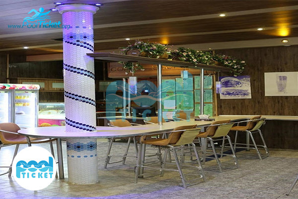 عکس‌های کافی شاپ بانوان استخر هتل ارم تهران