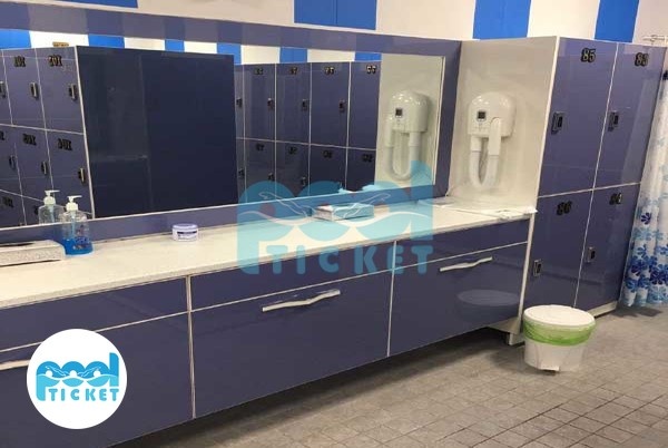 تصاویر رختکن و کمد استخر کوروش فردیس کرج