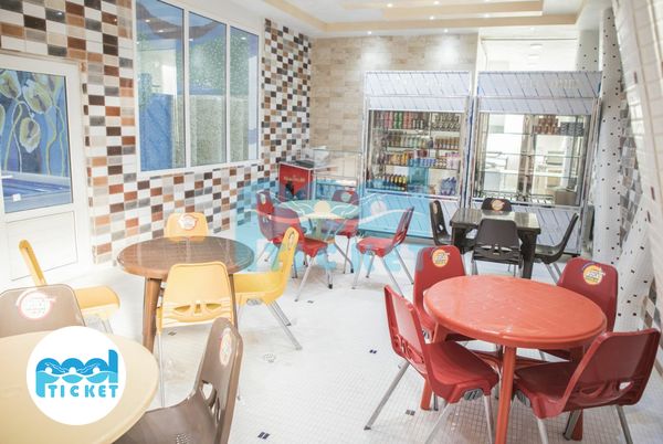 تصویر بوفه استخر خوراکیان تهران