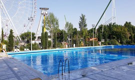 استخر پارک ملت مشهد روباز