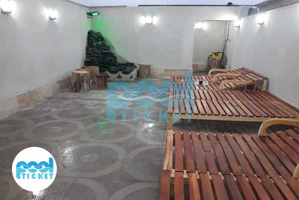 عکس محوطه ماساژ استخر آسایش ساری