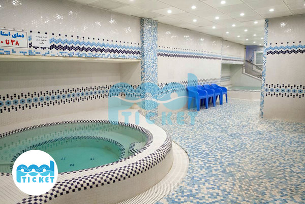 عکس جکوزی استخر موج خورشید صادقیه تهران
