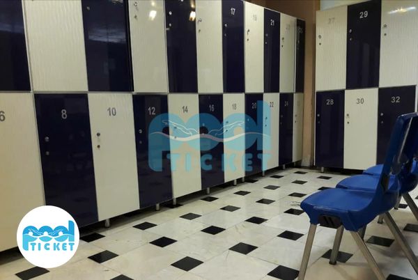 رختکن استخر موج خورشید صادقیه تهران تصویر