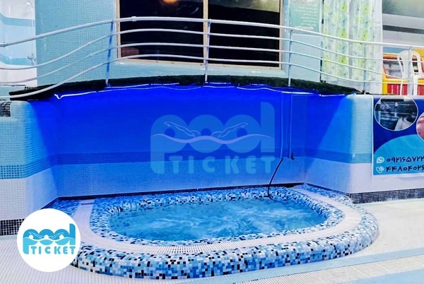 عکس جکوزی استخر دانشگاه سما تهران