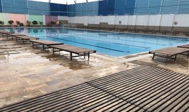 تصویر استخر روباز دهکده آفتاب مهرشهر