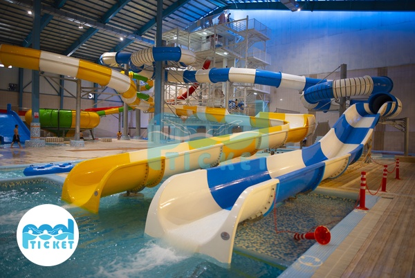 عکس سرسره هلیا پارک آبی تبریز