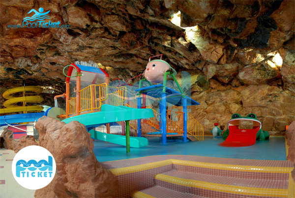 عکس سرسره های کودک مجموعه پارک آبی ساحلی آفتاب