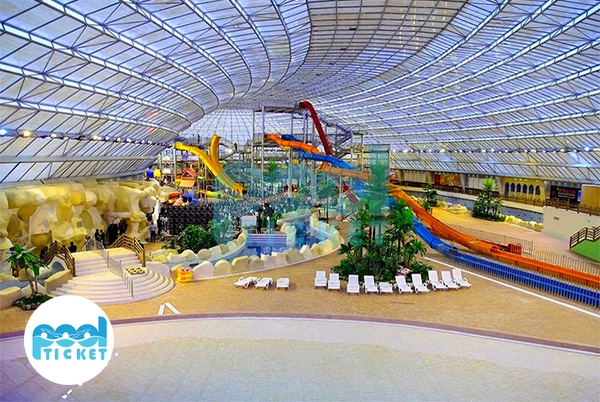 عکس پارک آبی آب و تاب قم